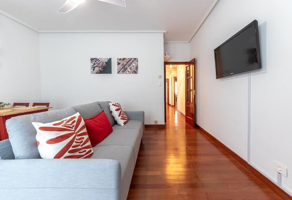 Acogedor Piso En Santurtzi .Parking Privado Apartamento Exterior foto